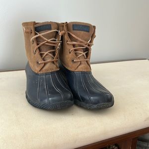 Brown Sperry Duck Boots